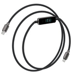 4smarts Usb-C Cable Screencord 240w 1,2m, Negro