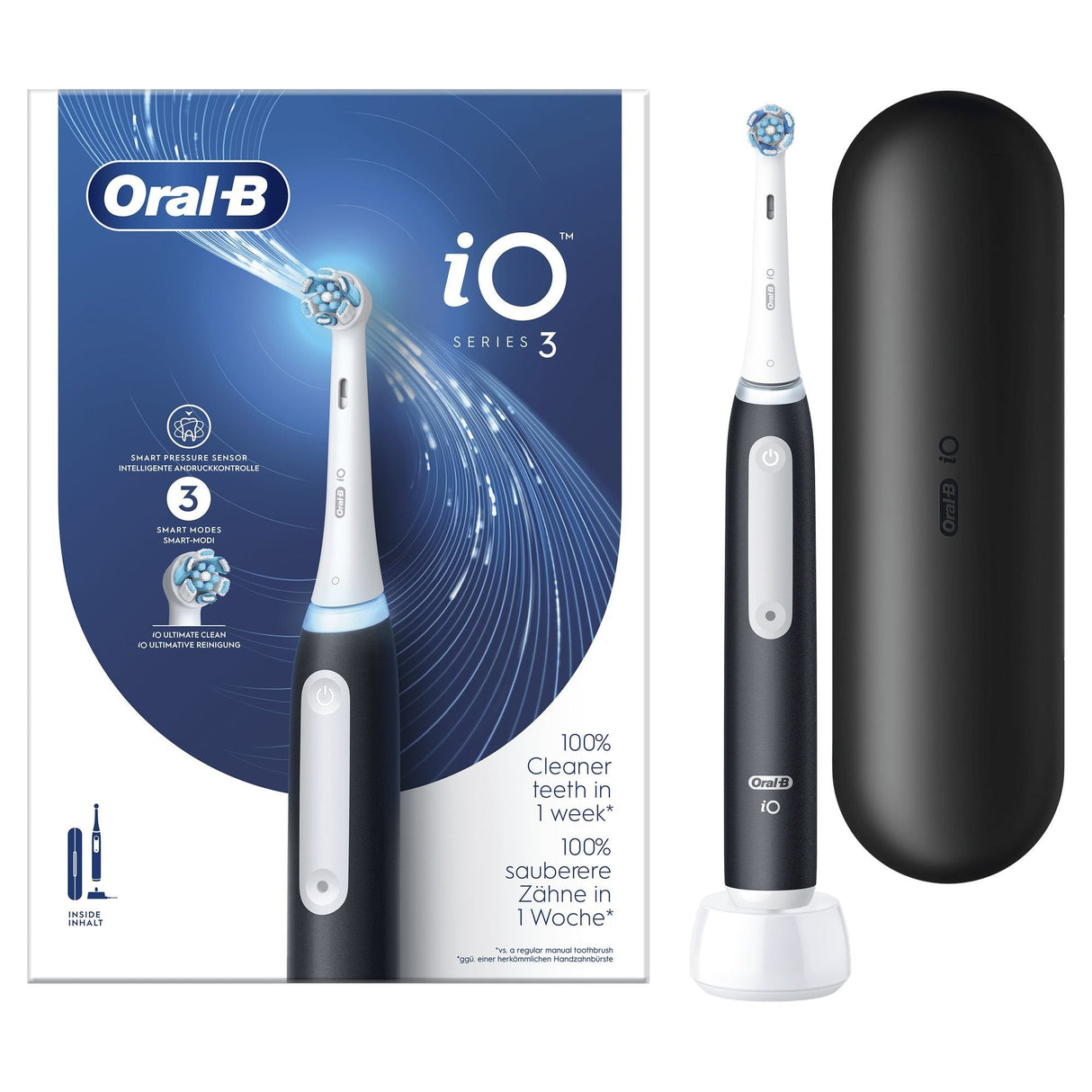 Oral-B 8006540731536 Cepillo Eléctrico Para Dientes L Oscilante Negro, Blanco