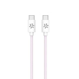 EAN 8021735207696 - Celly USBCUSBCCOTTPK cable USB 1,5 m USB C Rosa, Blanco imagen 1