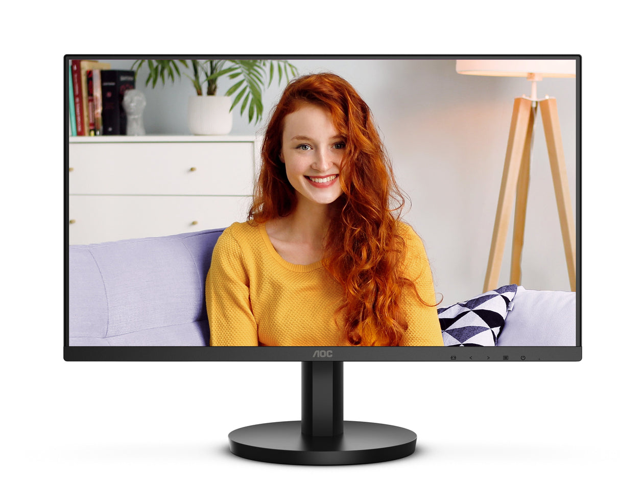 Monitor Aoc 24b3hma2 23.8' Full Hd Multimedia Negro Hdmi Va Negro Speaker Retail