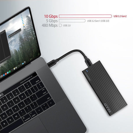 EAN 8595247906151 - Axagon EM2-GTR Caja externa para unidad de estado sólido (SSD) Negro M.2 imagen 6