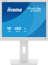 Monitor  Iiyama Prolite B1980s-W1 19" 1280 X 1024 Pixeles Svga Led Blanco