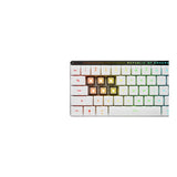 Teclado Frances Asus Rog Falchion Rx Low Profile Usb + Rf Wireless + Bluetooth Blanco