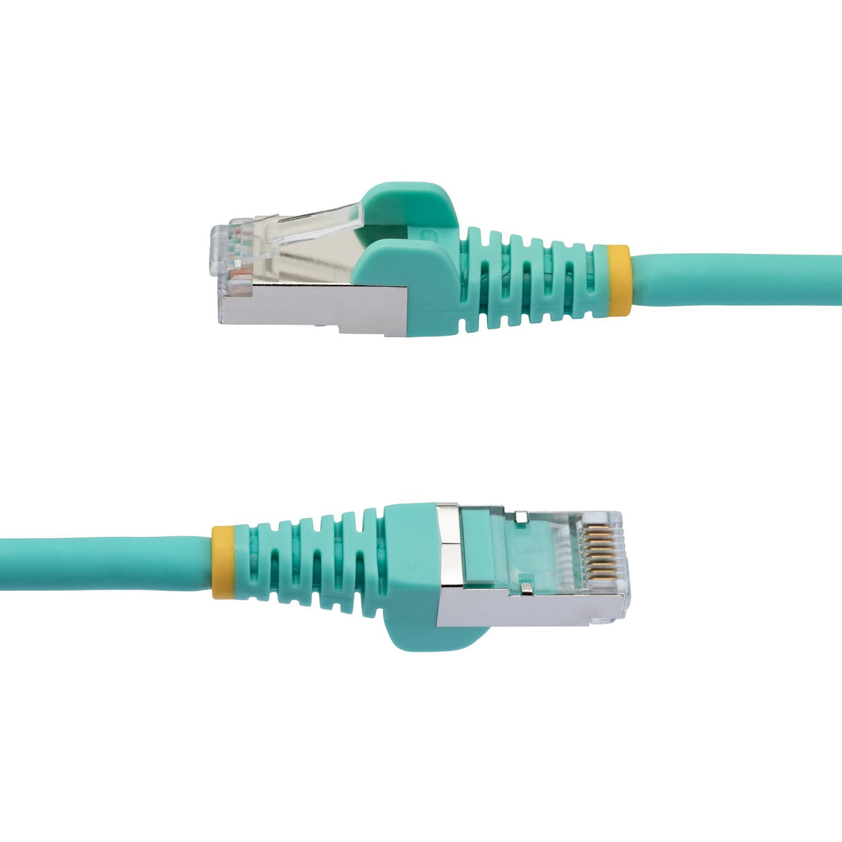 EAN 0065030896009 - StarTech.com NLAQ-3M-CAT6A-PATCH cable de red Color aguamarina S/FTP (S-STP) imagen 3