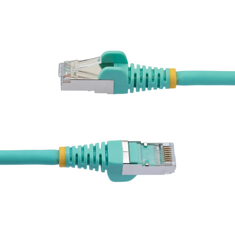 EAN 0065030896009 - StarTech.com NLAQ-3M-CAT6A-PATCH cable de red Color aguamarina S/FTP (S-STP) imagen 3
