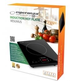 EAN 5901299963722 - Esperanza EKH009 hobs Negro Encimera 28 cm Con placa de inducción 1 zona(s) imagen 2