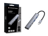 Conceptronic 4-1 Dock Usb-C->2xusb-C 2xusb-A 100wpd Gr