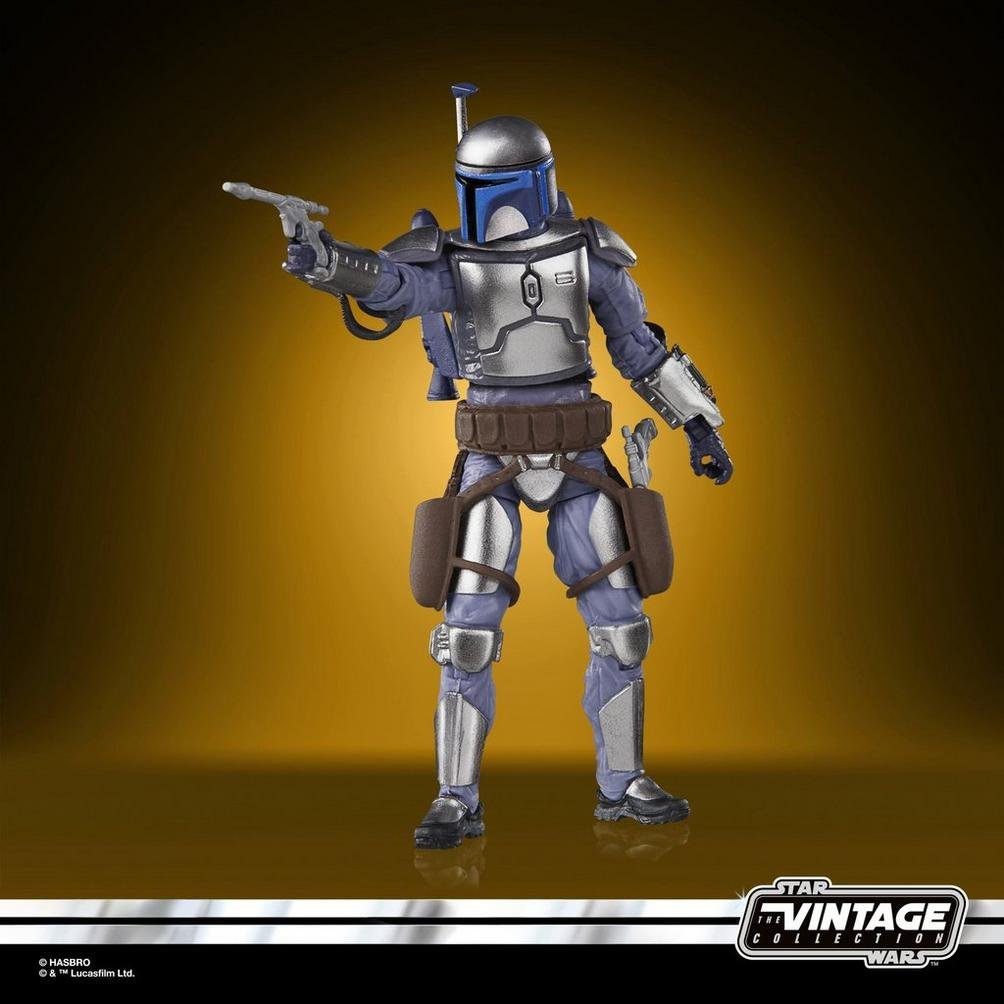 Figura Hasbro Star Wars The Vintage Collection Attack Of The Clones Jango Fett
