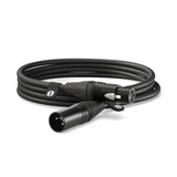 Rode Cable De Micrófonos Xlr3m Negro, 3 Metros Xlr3m