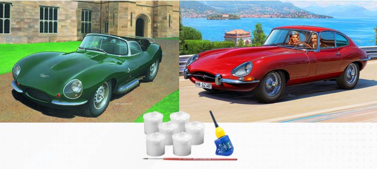 Zestaw Upominkowy Samochody Jaguar 100th Anniversary 1/24