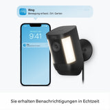 Amazon Ring Spotlight Cam Pro Plug-In Negro