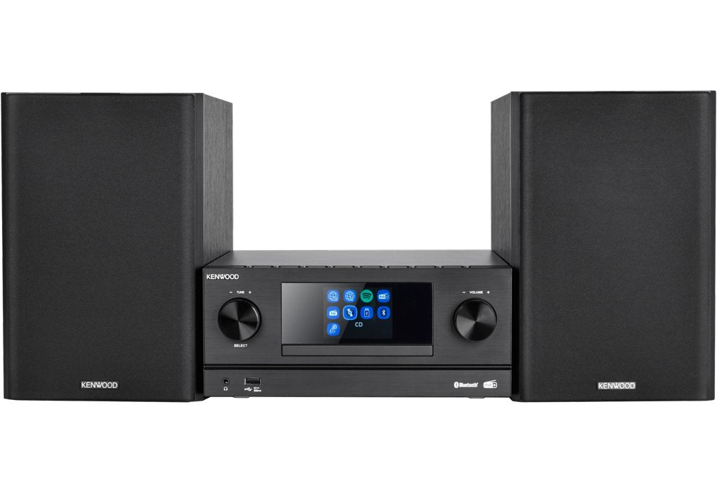 Kenwood M-9000s Smart Micro Hifi-Symem Mit Dab+, Wifi, Internetradio Negro