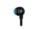 Logitech G333 Auriculares Gaming In-Ear Con Microfono - Adaptador Usb-C - Multiplataforma - Altavoces Dinamicos - Jack 3.5mm - Color Negro/Azul