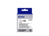 Epson Cinta Lk-8wbwaa - Étiquette Prédécoupée Ronde Negro/Blanco D25/180