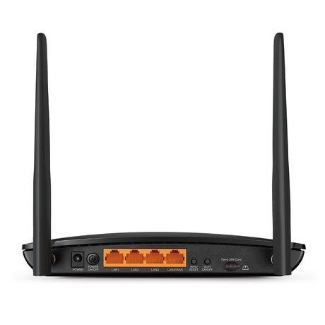 EAN 4897098682852 - TP-Link Archer MR500 router inalámbrico Gigabit Ethernet Doble banda (2,4 GHz / 5 GHz) 4G Negro imagen 2