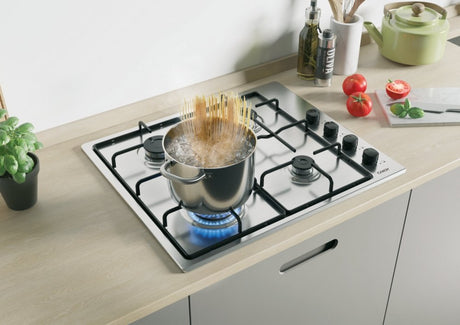EAN 8016361966925 - Candy Idea CHW6LBX Acero inoxidable Integrado 56 cm Encimera de gas 4 zona(s) imagen 3