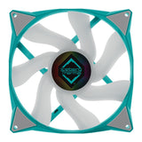 Ventilador Iceberg Thermal Icegale Argb - 140 Mm Argb Verde Azulado