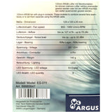 Ventilador Pc  Inter-Tech Argus Es-011, Negro, 120 Mm 88885647