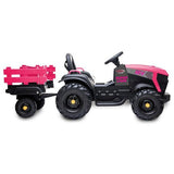Correpasillos Jamara Ride-On Tractor Super Load Con Remolque12v Rosa