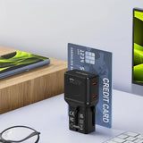 Mobile Origin 45w Travel Adapter Eu/Us/Uk/Au Pw26, Black