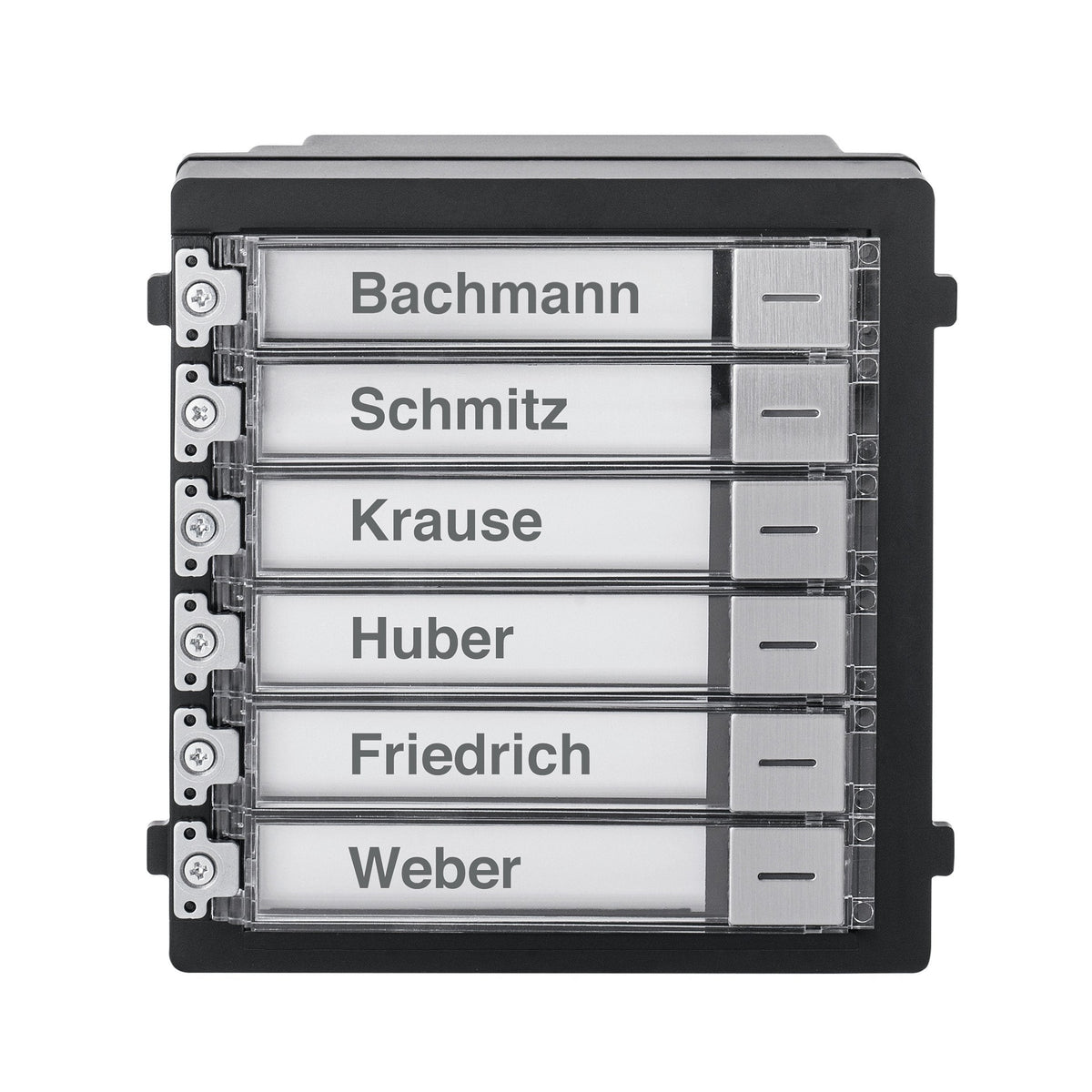 Abus Security-Center Klingeltastenmodul 6x Acero Inoxidable