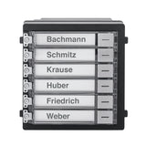 Abus Security-Center Klingeltastenmodul 6x Acero Inoxidable