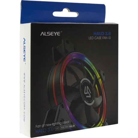 EAN 4897059871721 - Inter-Tech Alseye Halo 3.0 Carcasa del ordenador Ventilador 12 cm Negro imagen 4