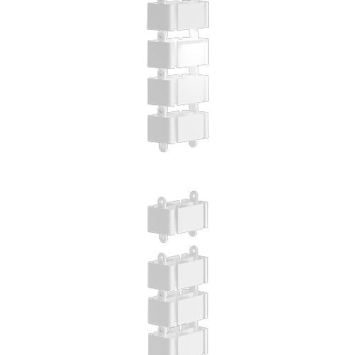 Fellowes Cablewirbelsäule 128,8x12,9cm Magnetisch Blanco
