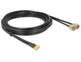 Delock Cable De Antena N Macho > Sma Macho Twincable Rg-58 A/U 5 M