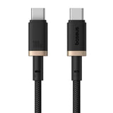 EAN 6932172669843 - Baseus P10377803U01-02 cable USB USB 2.0 2 m USB C 0,48 Gbit/s 100 W Negro, Oro imagen 2