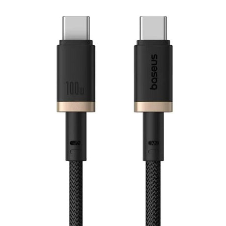 EAN 6932172669843 - Baseus P10377803U01-02 cable USB USB 2.0 2 m USB C 0,48 Gbit/s 100 W Negro, Oro imagen 2