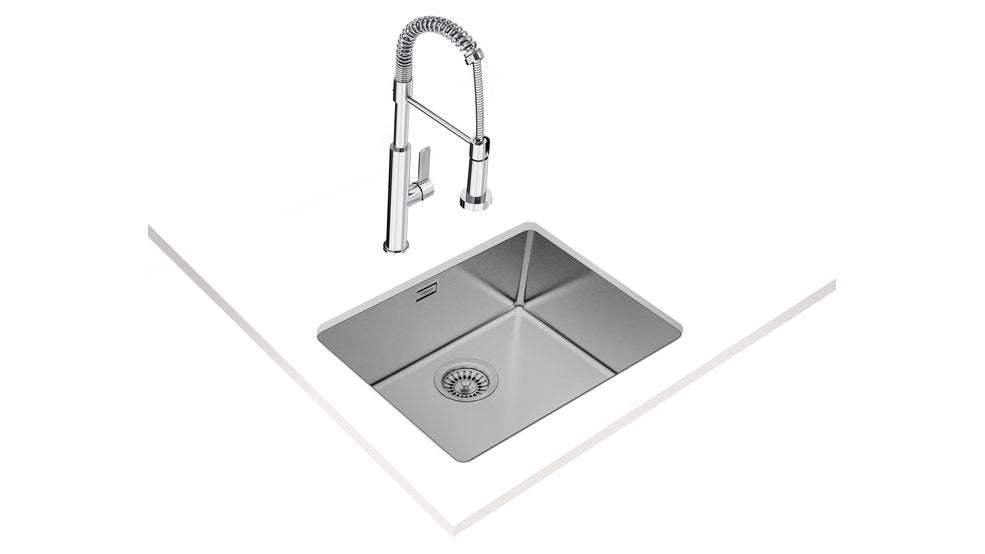 Teka Belinea Rs15 50.40 Fregadero Encastrado Bajo Encimera Rectangular Acero Inoxidable