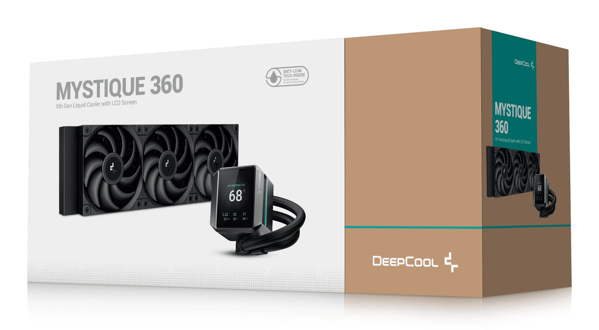 Refrigeración Por Agua  Deepcool Mystique 360, (Negro)