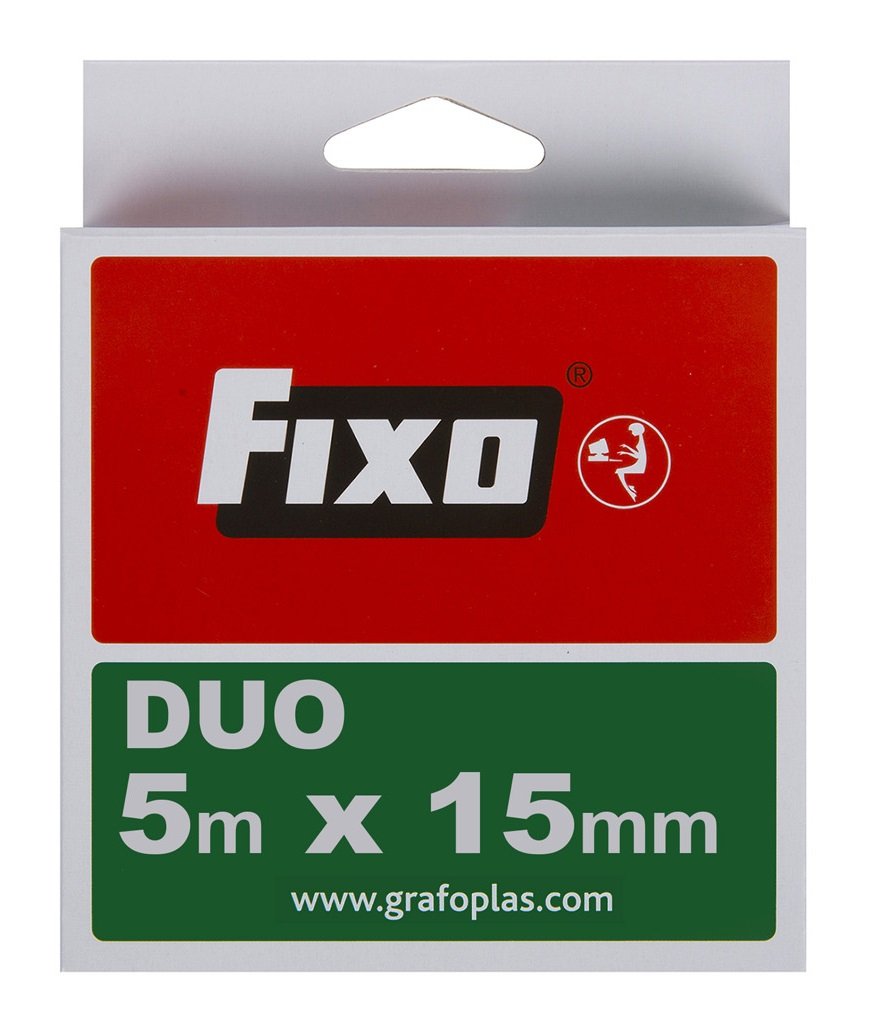 Fixo Bíster Cinta Doble Cara 15mmx5m