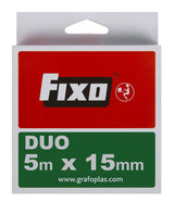 Fixo Bíster Cinta Doble Cara 15mmx5m
