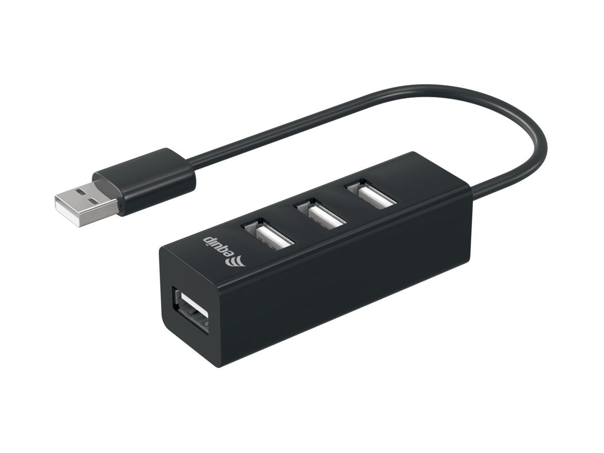Equip Usb-Hub Usb 2.0 M -> 4x Usb H 0.15cm 480mbps Negro