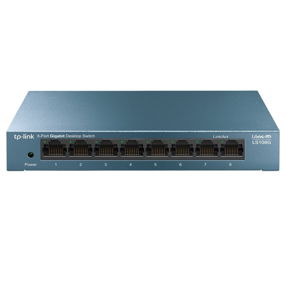 Switch Tp-Link Ls108g 8 Puertos Rj-45 10 100 1000