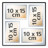 Hama Jumbo  Singo Ii       30x30 400 Photos 10x15 Cotton 7628
