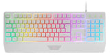 Teclado Gaming Semimecánico Mars Gaming Mk124 Blanco