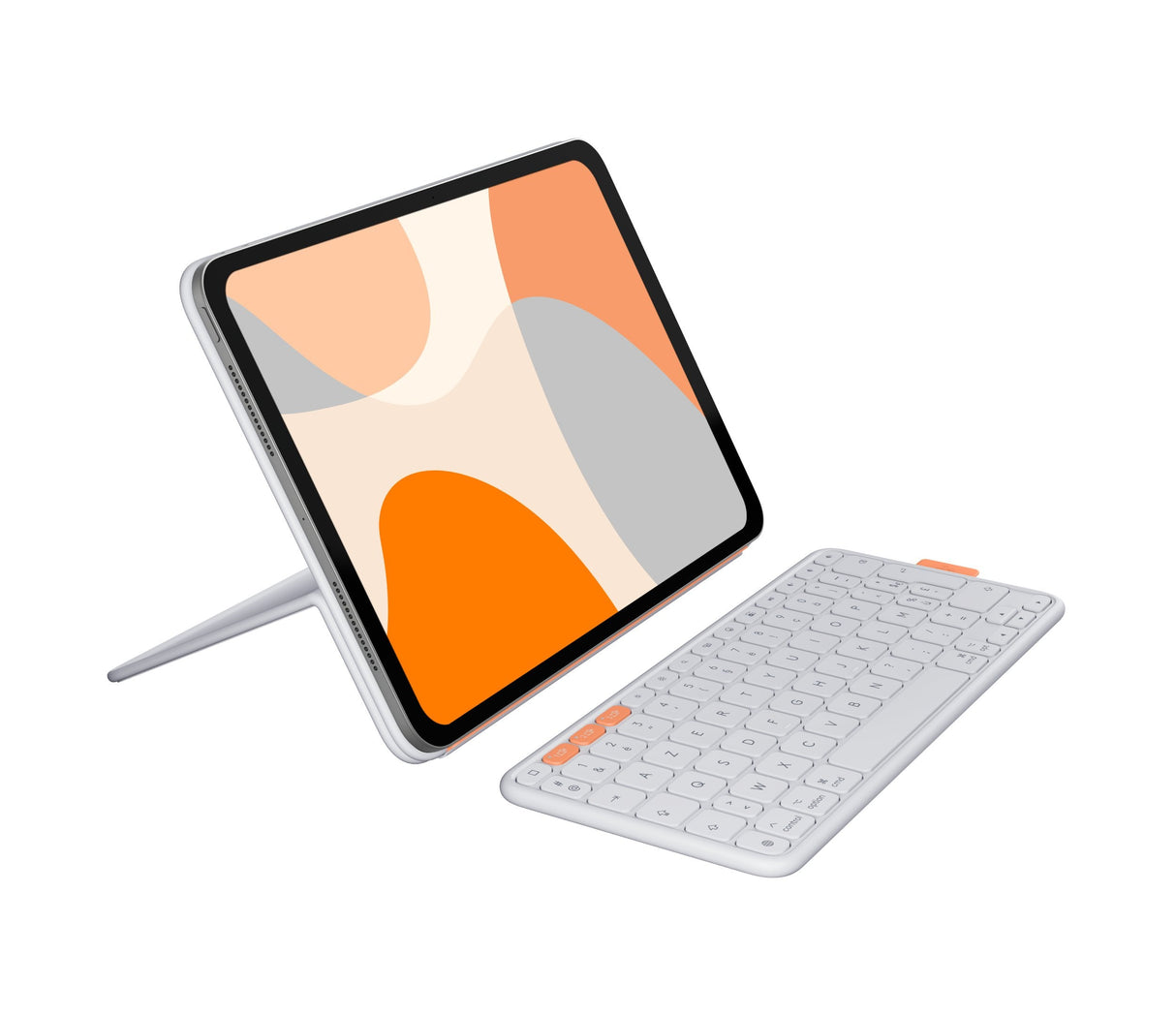 Flip Folio - Pale Grey-Fra-Bt