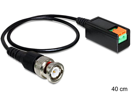 EAN 4043619831814 - DeLOCK 83181 cable de señal 0,4 m Negro imagen 1