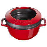 Staub La Fondue 18 Cm Kirschrot, Cast Iron