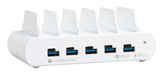 EAN 0819472024854 - Compulocks 5 Ports USB Charging Dock Station Smartphone, Tableta Blanco Corriente alterna Interior imagen 1
