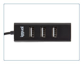 Iggual Hub Usb 2.0 X 4 Puertos Hub-A-4p