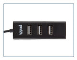 Iggual Hub Usb 2.0 X 4 Puertos Hub-A-4p