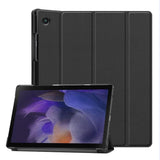 Houston Folio Case For - Samsung Galaxy Tab A8 10.5. - Black Pu Leather Front With Hard Pc Backside - Warranty: 24m