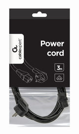 Gembird Cable De Alimentacion Schuco A C13 3m Negro  Pc-186-Vde-3m