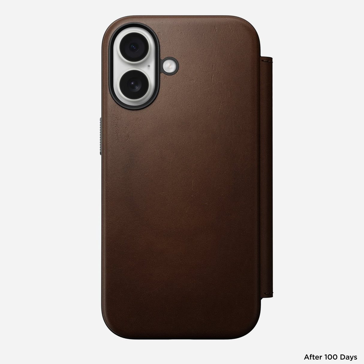 Nomad Modern Leather Folio Iphone 17 Brown