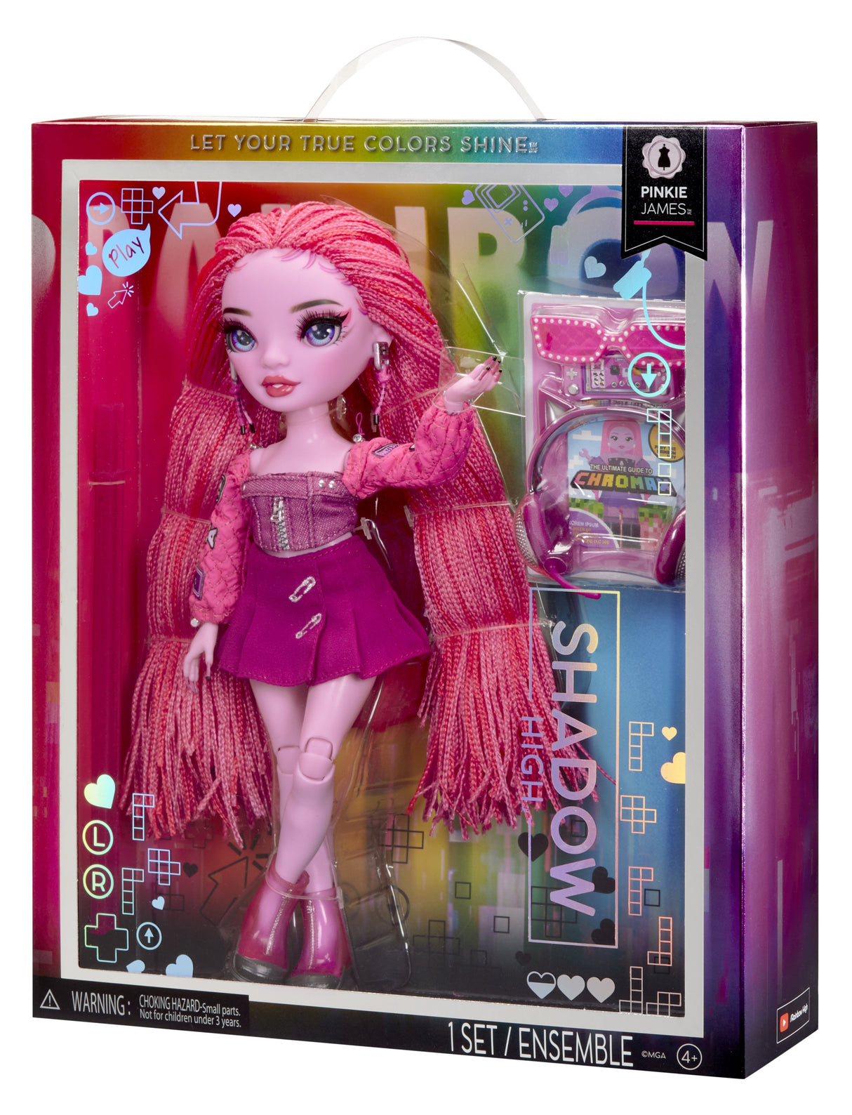 Muñeca Pink Shadow High 26cm