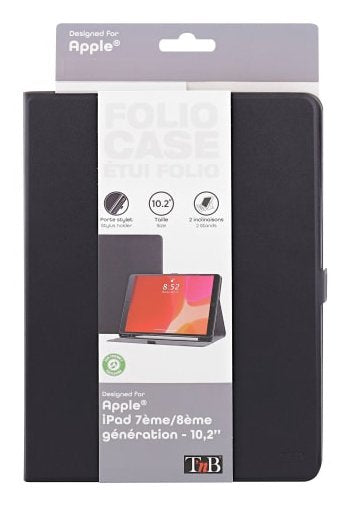 Tnb Folio - Ipad Tablet Case 10.2p - Black
